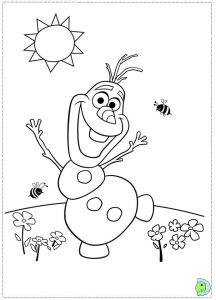 Coloriage Reine Des Neiges à Imprimer Pdf Frozen Character Coloring Pages – Olaf Baking Pinterest