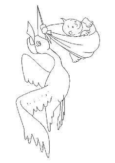 Coloriage Samsam Simon 54 Best Coloriages Naissance Et Bébés Images On Pinterest
