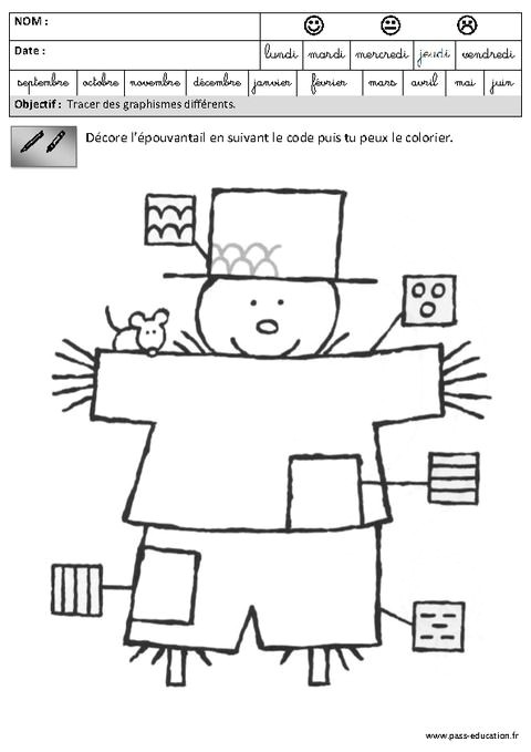 Coloriage Septembre Gs 116 Best Classe Images On Pinterest