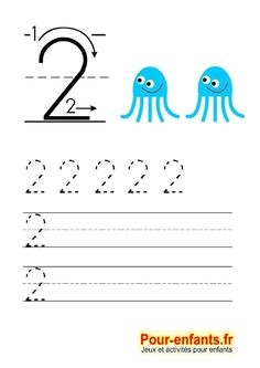 Coloriage Septembre Maternelle Moustache Ecriture Des Chiffres De 0   9 En Maternelle Pinterest