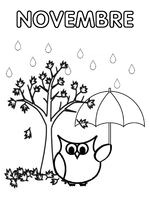 Coloriage Septembre Maternelle Moustache Mois De L Année Page Du Cahier De Vie La Classe De Jenny