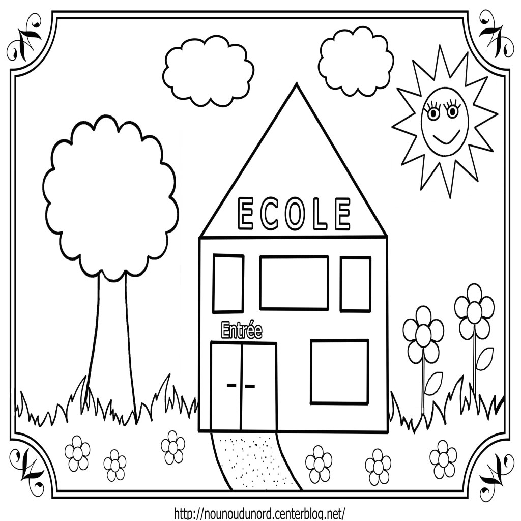 Coloriage Septembre Rentrée Coloriage Rentrée Scolaire Imprimer