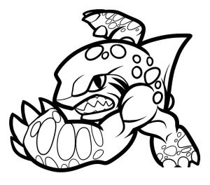 Coloriage Skylander à Imprimer Coloriage Skylanders Les Beaux Dessins De Dessin Animé Imprimer