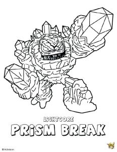 Coloriage Skylanders Dragon Skylanders Coloriage Hot Streak Gill Grunt Swap force Free Ranger