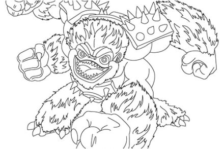 Coloriage Skylanders Giants â Coloriage Skylanders   Imprimer