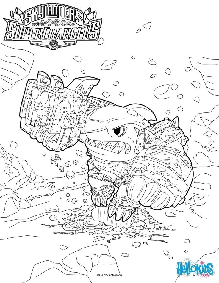 Coloriage Skylanders Superchargers 8 Best Värvimiseks Images On Pinterest