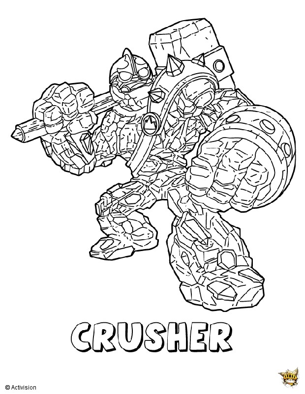Coloriage Skylanders Trap Team à Imprimer Dessins Gratuits   Colorier Coloriage Skylanders   Imprimer
