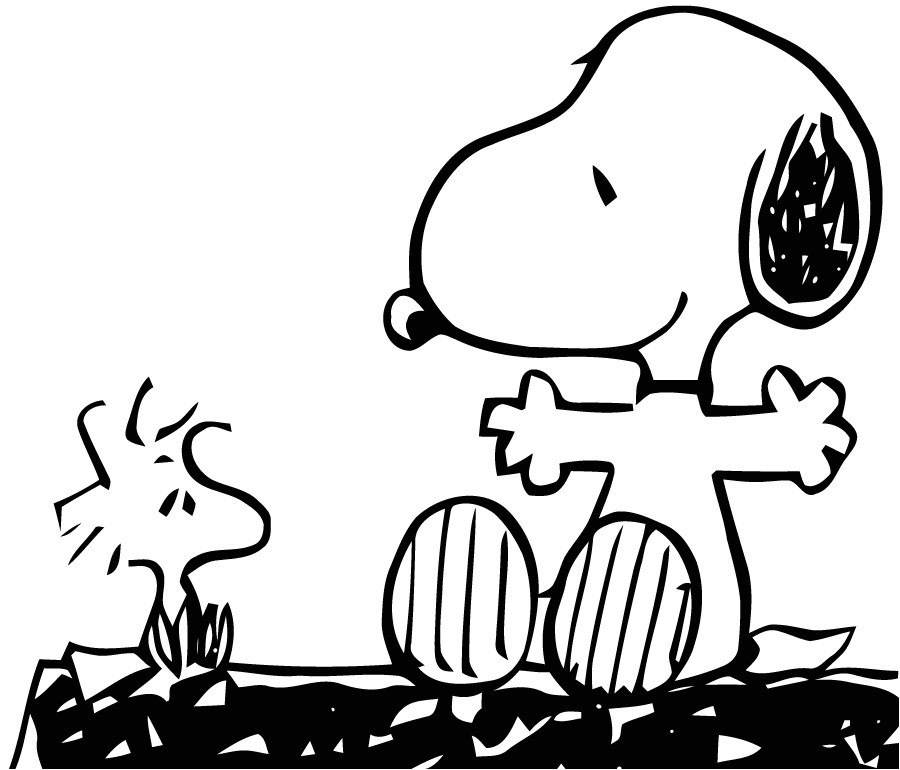Coloriage Snoopy Gratuit Snoopy 23 Dessins Animés – Coloriages   Imprimer