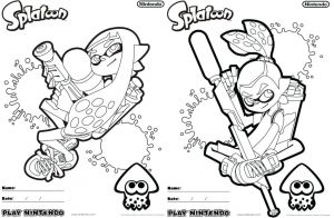 Coloriage Splatoon En Ligne Gratuit Coloriage De Splatoon Cool Dessin Par Takumi En Ligne Gratuit – Enajo