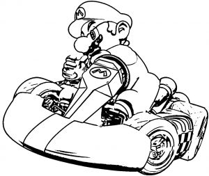 Coloriage Super Mario Kart Mario Kart 8 Drawing at Getdrawings Cool Coloring Pages