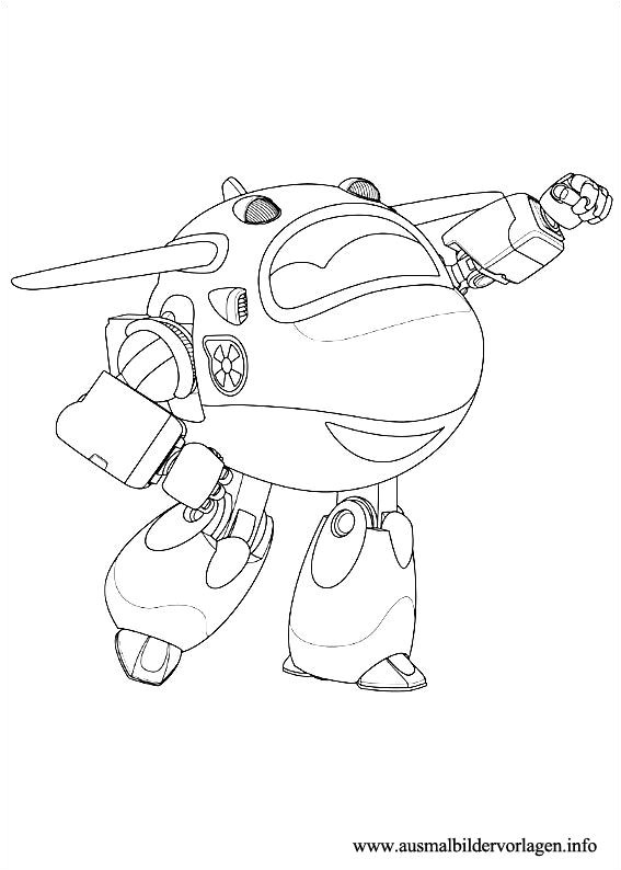Coloriage Super Wings Donnie Ausmalbilder Super Wings Ausdrucken