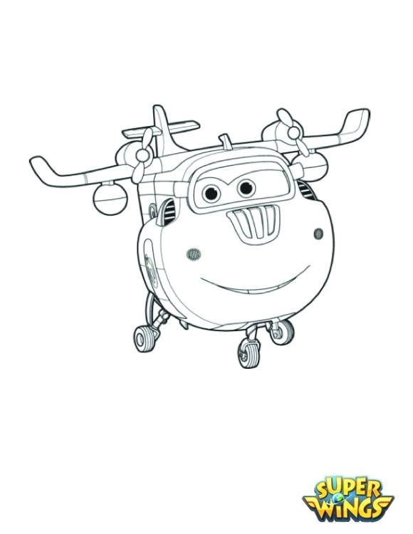 Coloriage Super Wings Donnie Sprout Super Wings Coloring Pages