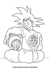 Coloriage Swag Manga All Dragon Ball Z Coloring Pages Bing Dbz