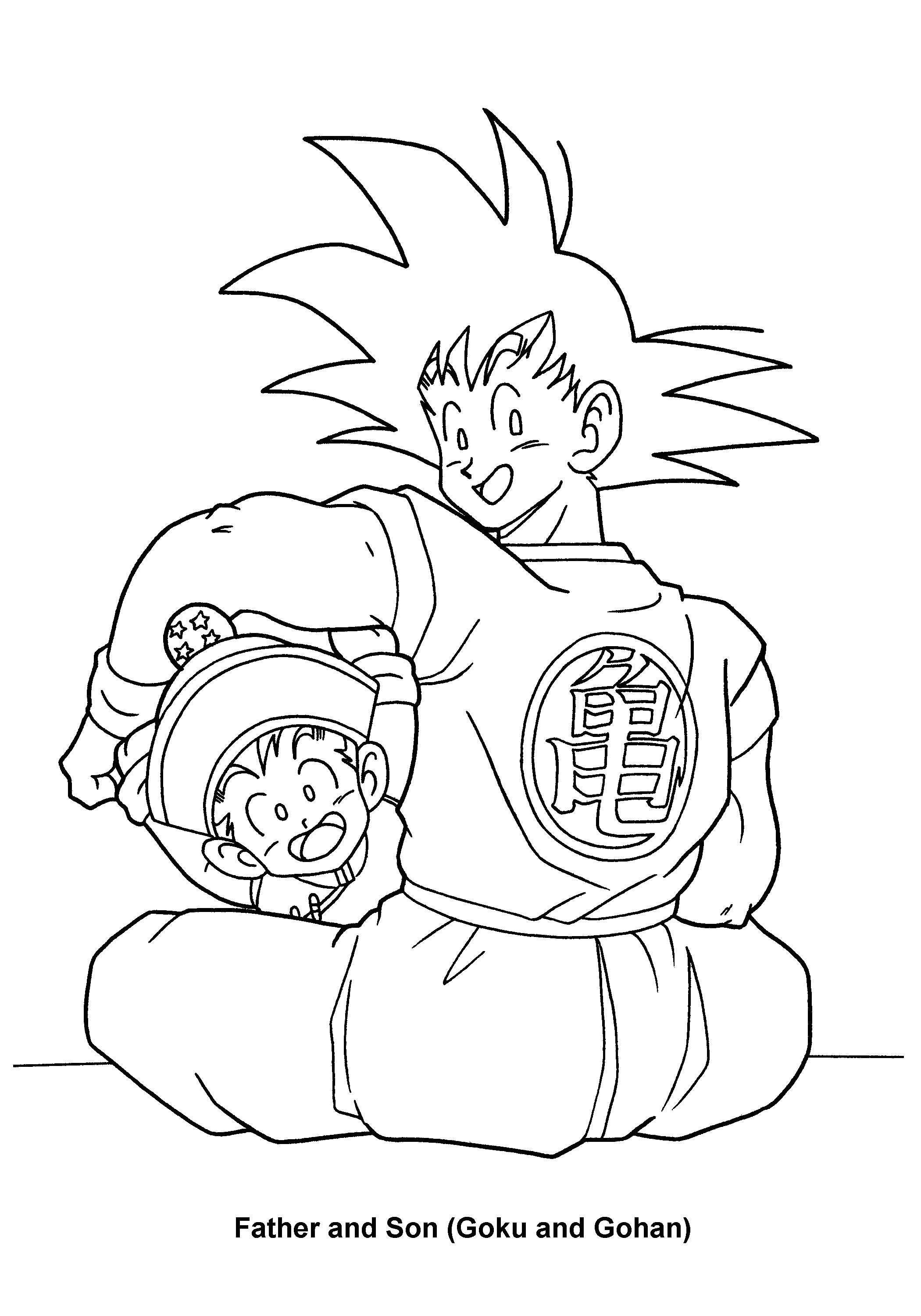 Coloriage Swag Manga All Dragon Ball Z Coloring Pages Bing Dbz