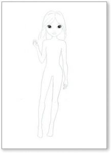 Coloriage top Model à Imprimer Gratuit top Model Google Search …