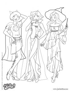 Coloriage totally Spies Clover totally Spies 10 Cartoons – Printable Coloring Pages