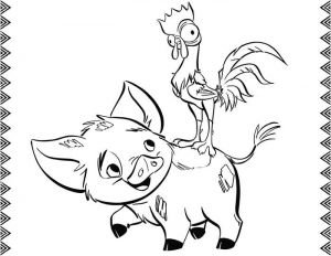 Coloriage Vaiana Bebe A Imprimer Coloriages Gratuits Imprimer Vaiana Et Maui Pinterest