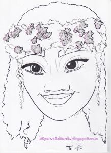 Coloriage Vaiana Te Fiti A Imprimer La Boite Idées De L atelier 3b Masques De Maui Et Vaiana