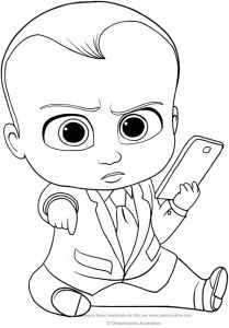 Dessin Coloriage Baby Boss Coloriage Bébé Boss Meilleures Idées Coloriage Pour Les Enfants