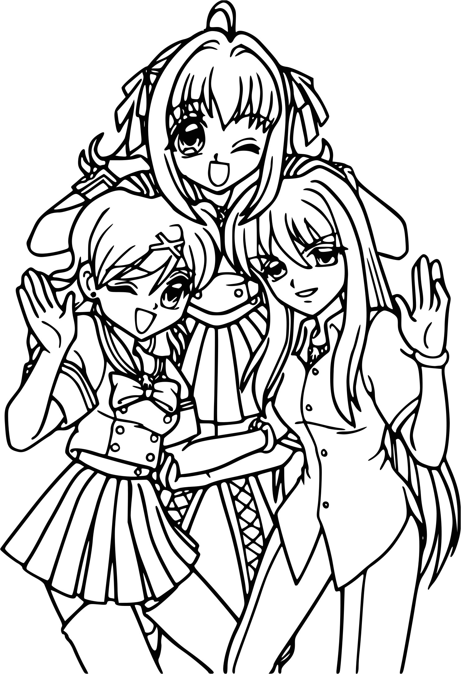 Dessin Pichi Pichi Pitch Coloriage Coloriage Pichi Pichi Pitch   Imprimer
