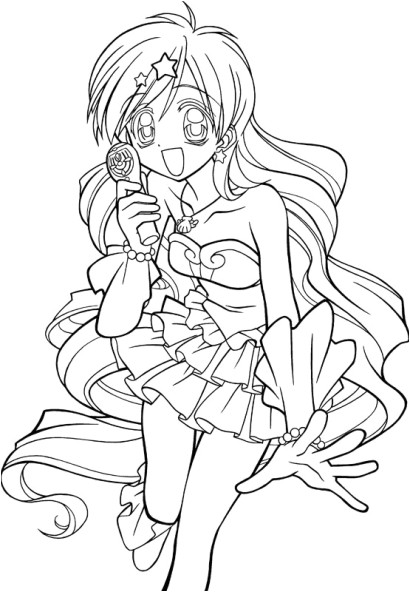 Dessin Pichi Pichi Pitch Coloriage Pichi Pichi Pitch Mélo Des Sir¨nes 53 Dessins Animés