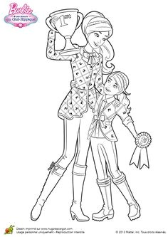 Hugo L Escargot Coloriage totally Spies Coloriage De Barbie Se Baladant Avec son Cheval