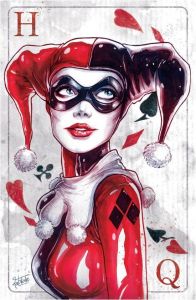 Jeux Coloriage Harley Quinn Harley Quinn Playing Card Card Design