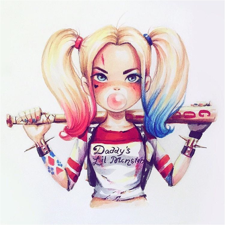 Jeux Coloriage Harley Quinn New Progress Video On My Channel