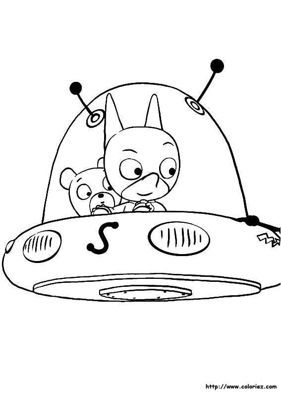 Jeux Coloriage Samsam Coloriage Samsam Dans Sa soucoupe Volante