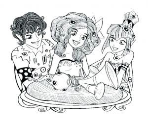 Jeux De Coloriage De Mia Et Moi Jeu Coloriage Caillou Et Mousseline Jouez Gratuitement Jeux