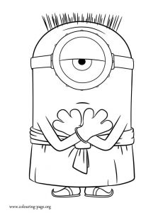 Jeux De Coloriage Des Minions Enjoy with This Free Minions Movie Coloring Page In This Picture