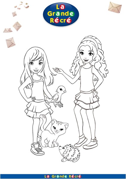 Jeux De Coloriage Lego Friends Coloriage Lego Friends