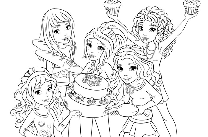 Jeux De Coloriage Lego Friends Lego Friends Coloriage Mia
