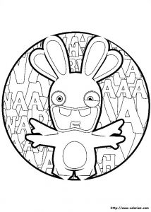 Lapin Cretin Coloriage Index Of Images Coloriage Les Lapins Cretins