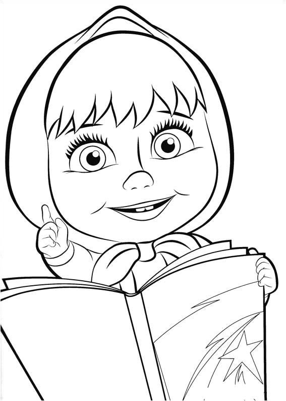 Livre Coloriage Masha Et Michka Masha and the Bear Coloring Pages 16 Anju Pinterest