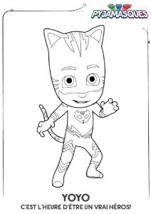 Livre Coloriage Pyjamasque Coloriage Les Pyjamasques Yoyo Momes