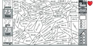 Mdi 2005 Coloriage Magique Cm2 Maths Mdi 2005 Coloriage Magique Cm2 Maths Coloriage Magique Calcul