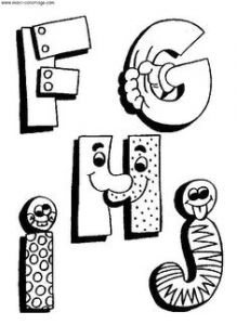Mes Coloriages.com Alphabet 58 Best Fonts Images On Pinterest