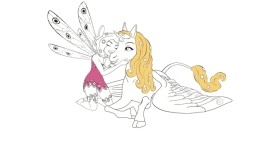 Mia Et Moi Licorne De L Eau Coloriage Mia Et Moi Licorne De L Eau Coloriage