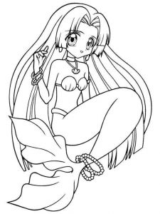 Pichi Pichi Pitch Coloriage Seira 7 Best Mermaid Melody Coloring Sheets Images On Pinterest