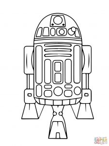 R2d2 Lego Coloriage R2d2 Drawing Easy at Getdrawings