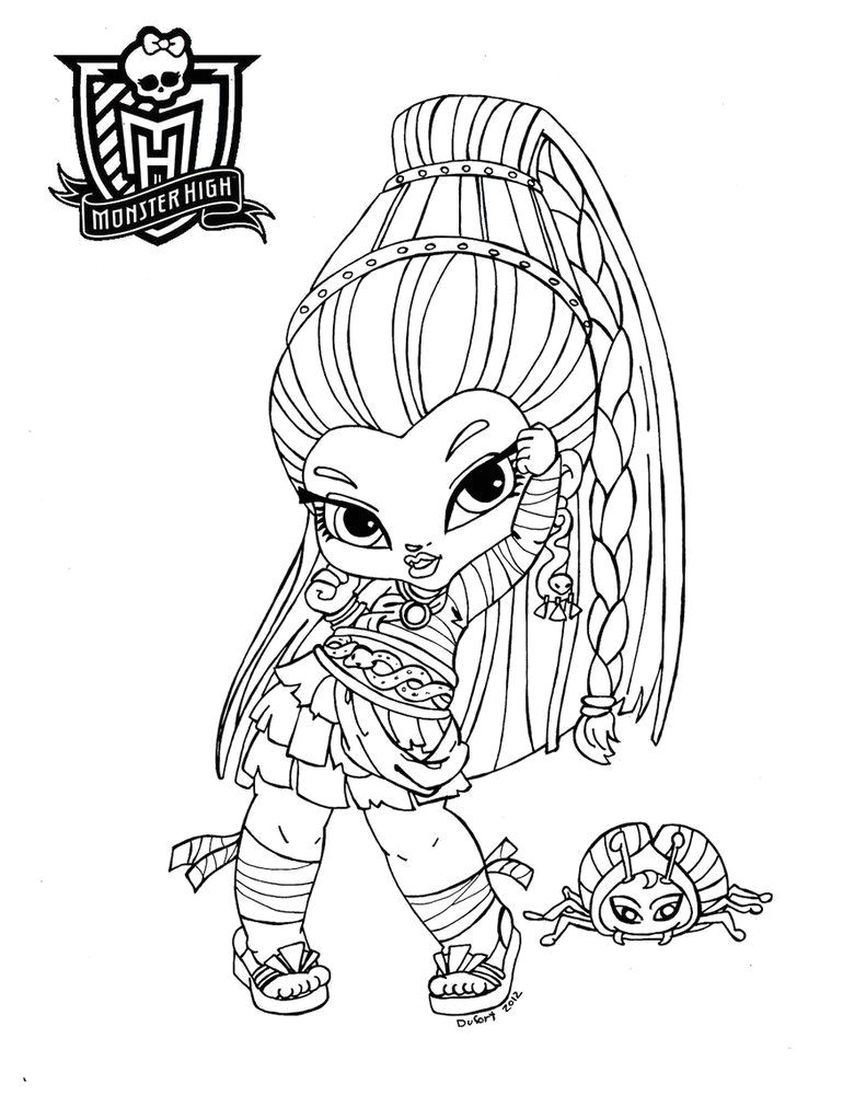 Www Mes Coloriages Com Gratuit Baby Nefera De Nile by Jadedragonne