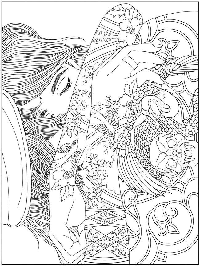 Www Mes Coloriages Com Gratuit Bienvenue   Dover Publications Coloriages Pinterest