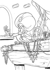 Aladin Et La Lampe Merveilleuse Coloriage 19 Dessins De Coloriage Aladdin Et La Lampe Merveilleuse Imprimer
