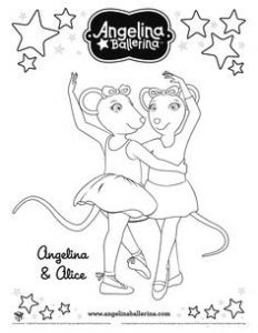 Angelina Ballerina Coloriage 379 Best Bailarinas Images On Pinterest