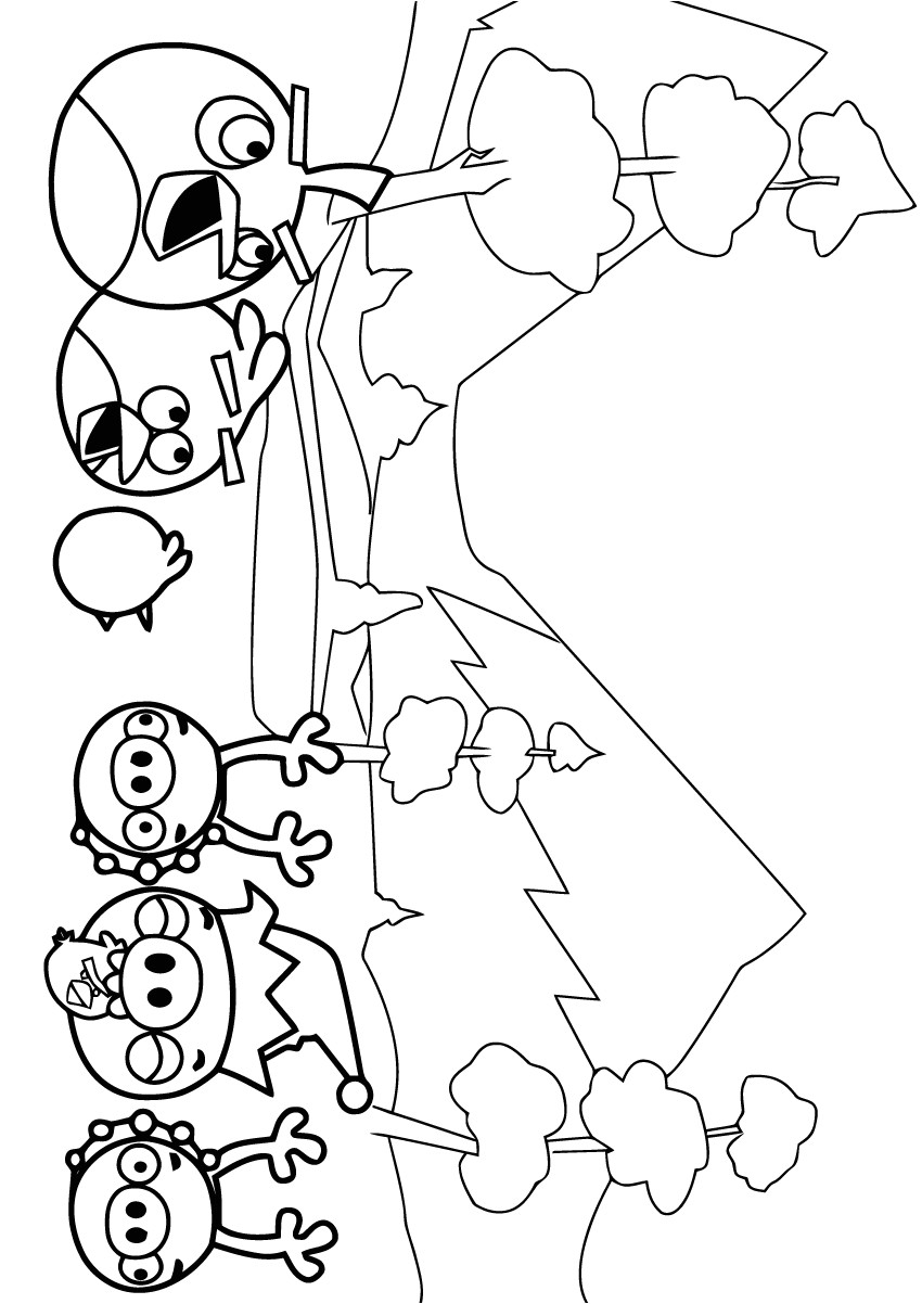Angry Birds Star Wars Coloriage Gratuit Angry Birds Gratuit Hd