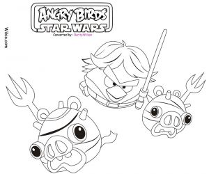 Angry Birds Star Wars Coloriage Gratuit Beautiful Angry Birds Star Wars Coloring Pages Coloring Pages