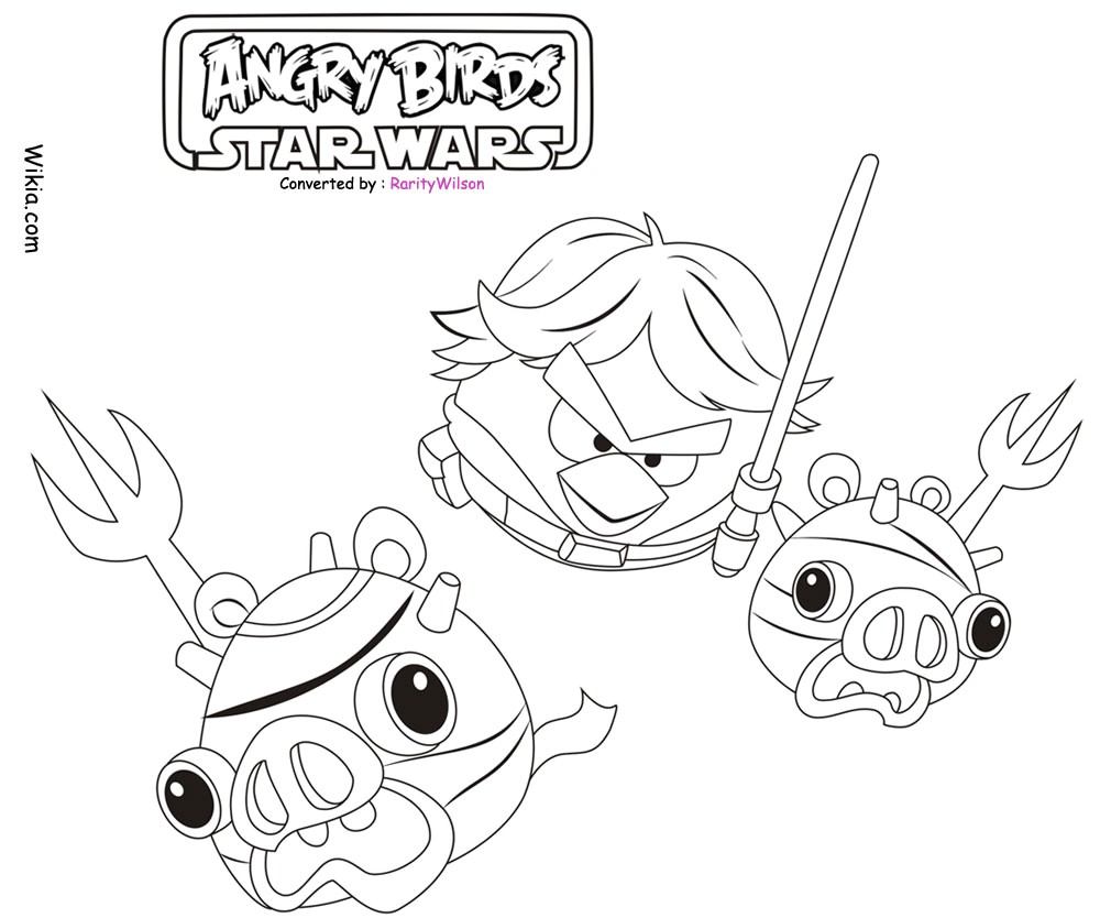 Angry Birds Star Wars Coloriage Gratuit Beautiful Angry Birds Star Wars Coloring Pages Coloring Pages