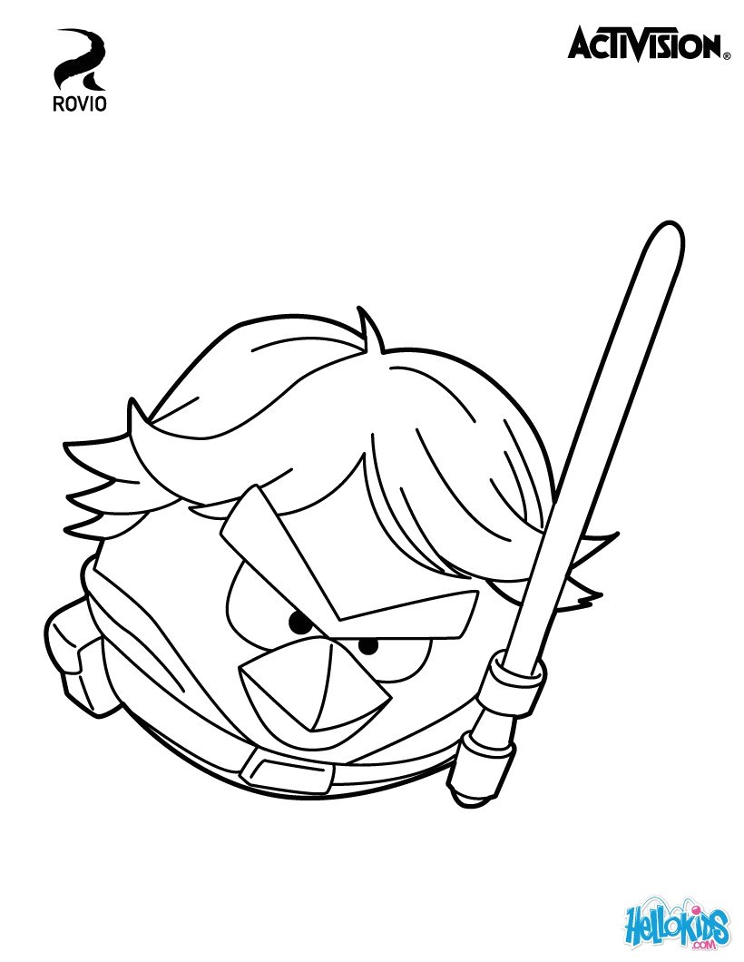 Angry Birds Star Wars Coloriage Gratuit Beautiful Angry Birds Star Wars Coloring Pages Coloring Pages