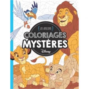 Cahier De Coloriage Adulte Cultura Disney Les ateliers Livre Jeux Et Coloriages Cultura